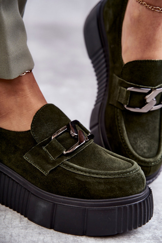 Tai turidingi iš zomšos batai su platforma chaki spalvos Lemar Tai turirsol Tai turidingi iš zomšos batai su platforma chaki spalvos Lemar Tai turirsol