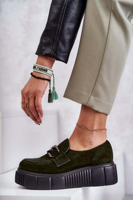 Tai turidingi iš zomšos batai su platforma chaki spalvos Lemar Tai turirsol Tai turidingi iš zomšos batai su platforma chaki spalvos Lemar Tai turirsol