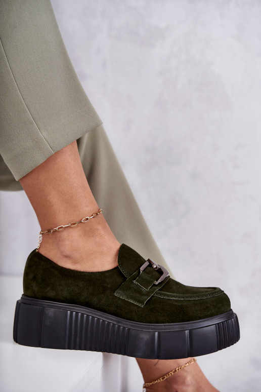 Tai turidingi iš zomšos batai su platforma chaki spalvos Lemar Tai turirsol Tai turidingi iš zomšos batai su platforma chaki spalvos Lemar Tai turirsol