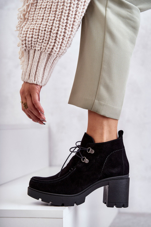 Moteriškas Zomšiniai batai su dirželiais juodos spalvos Lemar Tai turirianne Moteriškas Zomšiniai batai su dirželiais juodos spalvos Lemar Tai turirianne