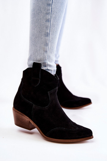 Moteriškas Aulinukai smailiomis nosytėmis LeĮskis Shoes 3236 juodos spalvos 2