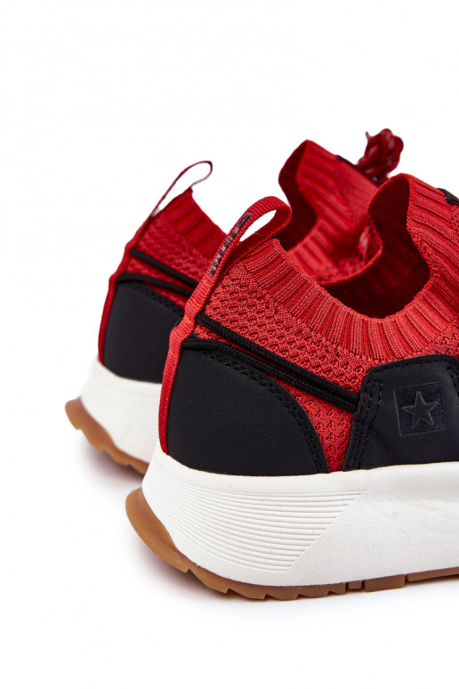Vyriški sportiniai bateliai Big Star KK174013 raudonos spalvos Vyriški sportiniai bateliai Big Star KK174013 raudonos spalvos