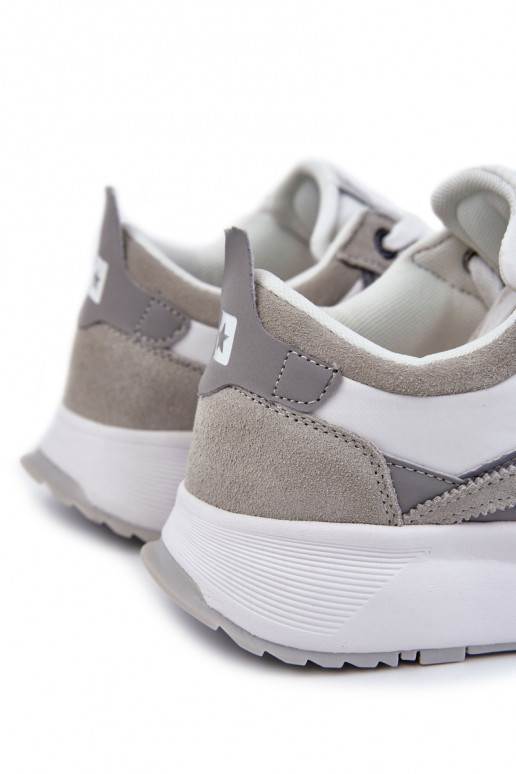 Vyriški Sportinio stiliaus batai Big Star KK174021 Baltos-pilkos spalvos Vyriški Sportinio stiliaus batai Big Star KK174021 Baltos-pilkos spalvos