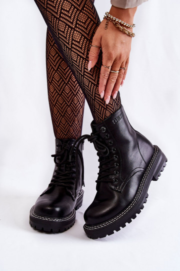 Moteriškas Aulinukai su platforma Big Star KK274538 juodos spalvos 2