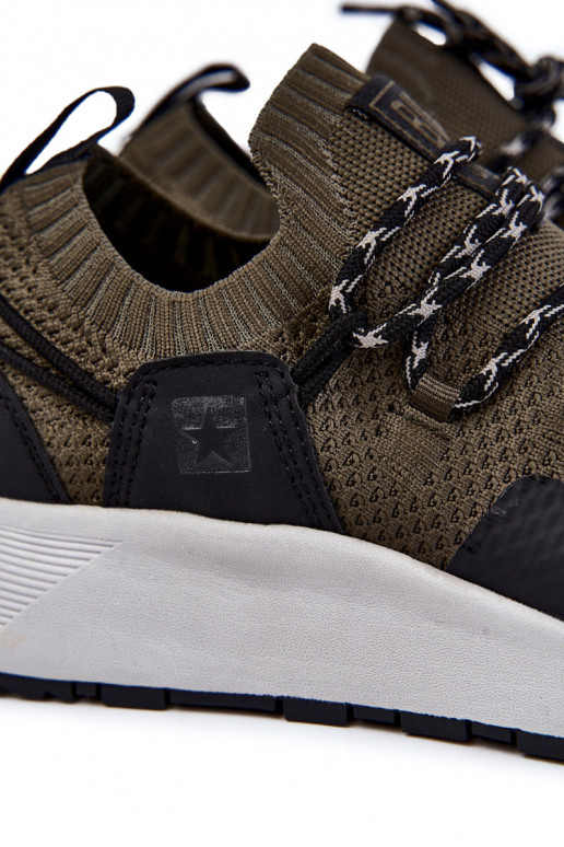 Vyriški sportiniai bateliai Big Star KK174014 chaki spalvos Vyriški sportiniai bateliai Big Star KK174014 chaki spalvos