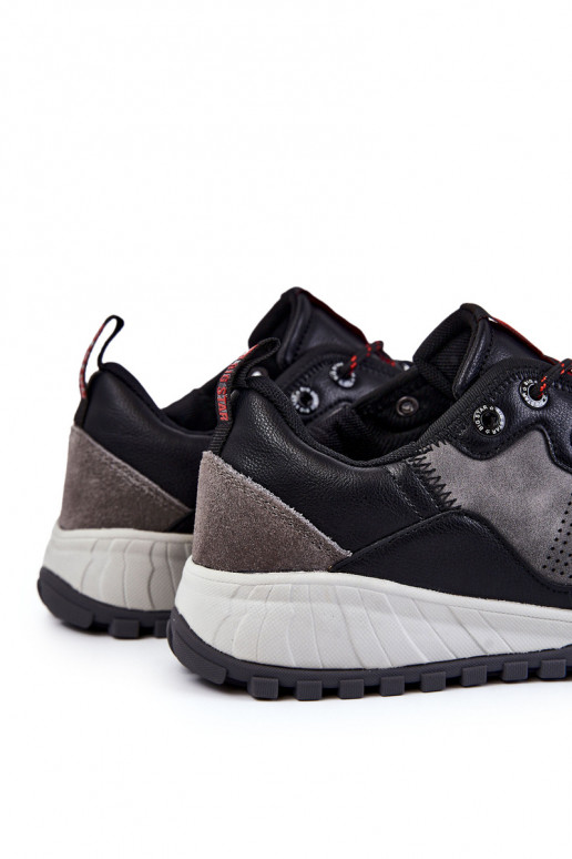 Vyriški Klasikinio modelio sportiniai bateliai Memory Foam Big Star KK174271 pilkos spalvos Vyriški Klasikinio modelio sportiniai bateliai Memory Foam Big Star KK174271 pilkos spalvos