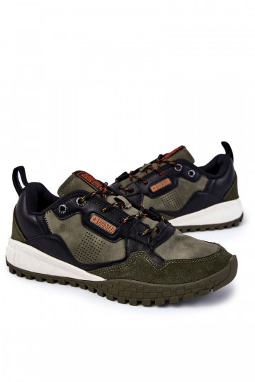 Vyriški Klasikinio modelio sportiniai bateliai Memory Foam Big Star KK174272 žalios spalvos 2