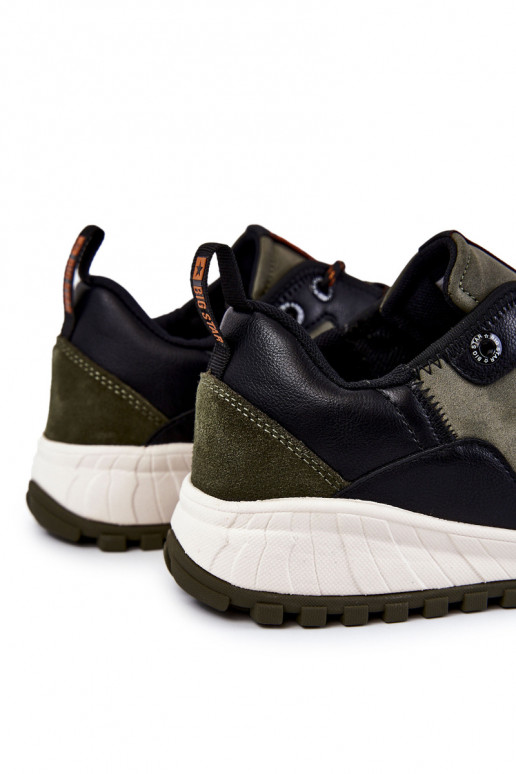 Vyriški Klasikinio modelio sportiniai bateliai Memory Foam Big Star KK174272 žalios spalvos Vyriški Klasikinio modelio sportiniai bateliai Memory Foam Big Star KK174272 žalios spalvos