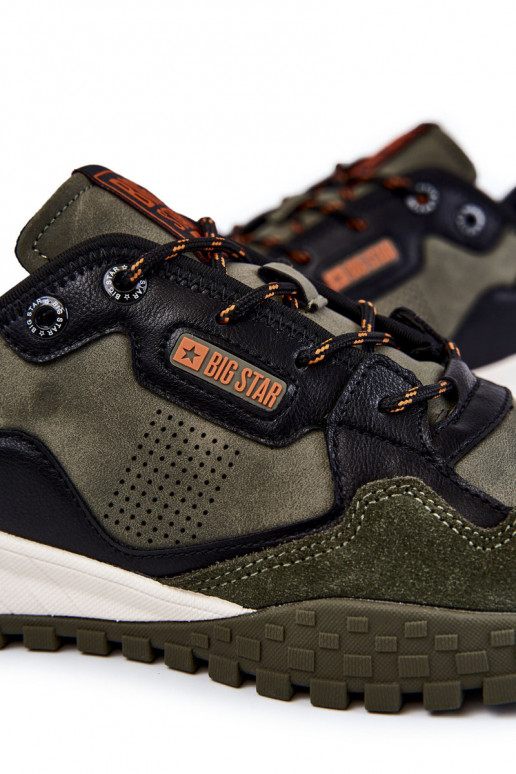 Vyriški Klasikinio modelio sportiniai bateliai Memory Foam Big Star KK174272 žalios spalvos Vyriški Klasikinio modelio sportiniai bateliai Memory Foam Big Star KK174272 žalios spalvos