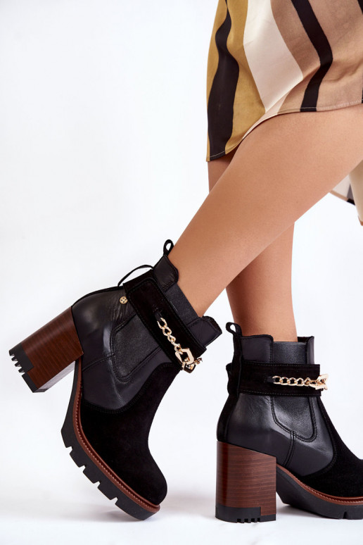 Moteriški aulinukai Tai turiciejka 05781-01 juodos spalvos