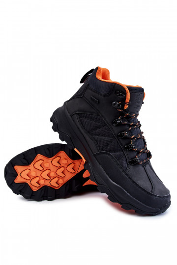 Vyriški žygio batai pašiltinti Cross Jeans KK1R4018C juodos spalvos 2