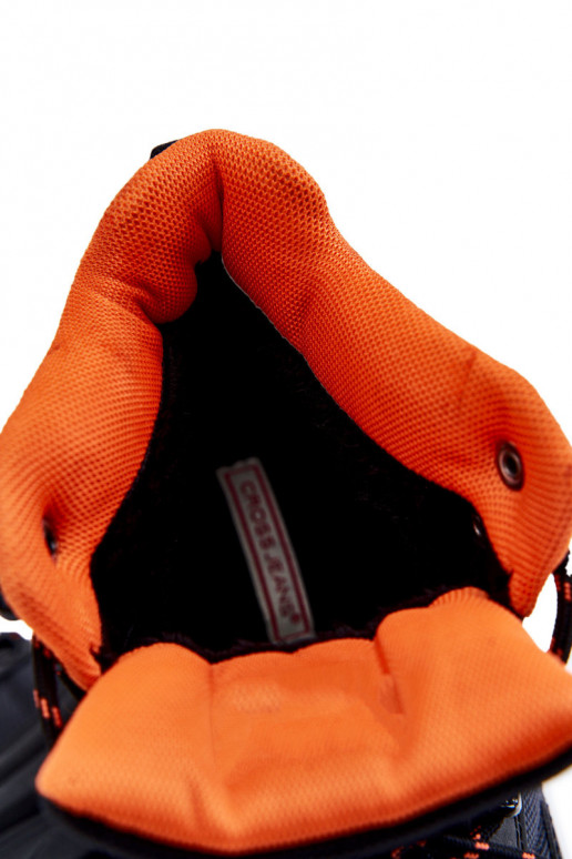 Vyriški žygio batai pašiltinti Cross Jeans KK1R4018C juodos spalvos