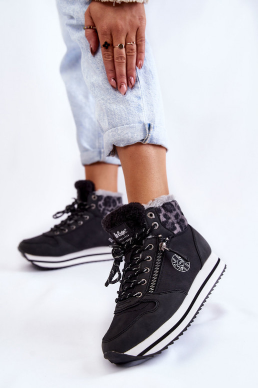 Moteriškas Aulinukai pašiltinti Lee Cooper LCJ-22-31-1448 juodos spalvos Moteriškas Aulinukai pašiltinti Lee Cooper LCJ-22-31-1448 juodos spalvos