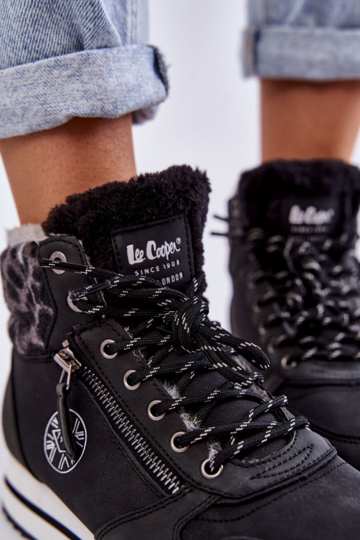 Moteriškas Aulinukai pašiltinti Lee Cooper LCJ-22-31-1448 juodos spalvos Moteriškas Aulinukai pašiltinti Lee Cooper LCJ-22-31-1448 juodos spalvos