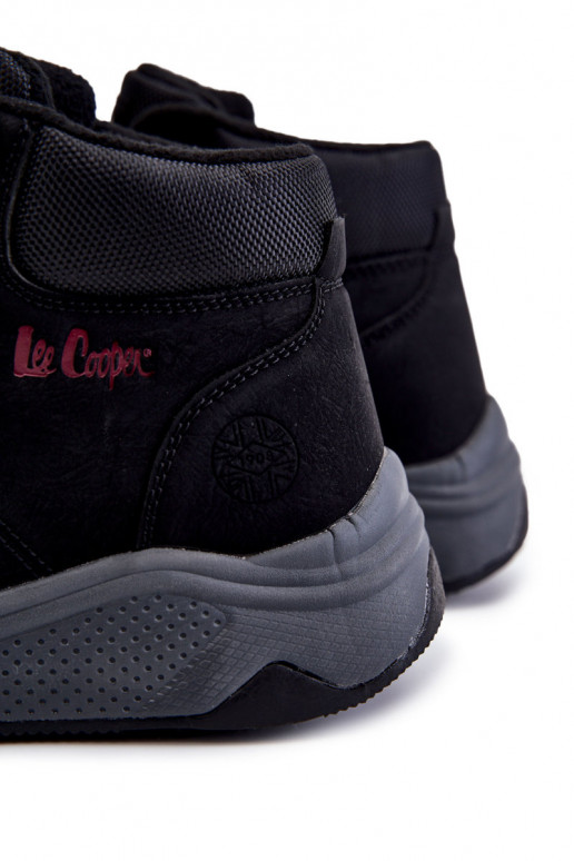 Vyriški Pašiltinti žygio batai Lee Cooper LCJ-22-31-1451 juodos spalvos Vyriški Pašiltinti žygio batai Lee Cooper LCJ-22-31-1451 juodos spalvos