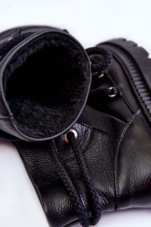 Moteriškas Tai turidingi Aulinukai sniego batai juodos spalvos Kallen Moteriškas Tai turidingi Aulinukai sniego batai juodos spalvos Kallen