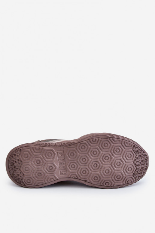 Vyriški  Sneakers modelio batai Memory Foam System Big Star LL174151 smėlio spalvos Vyriški  Sneakers modelio batai Memory Foam System Big Star LL174151 smėlio spalvos