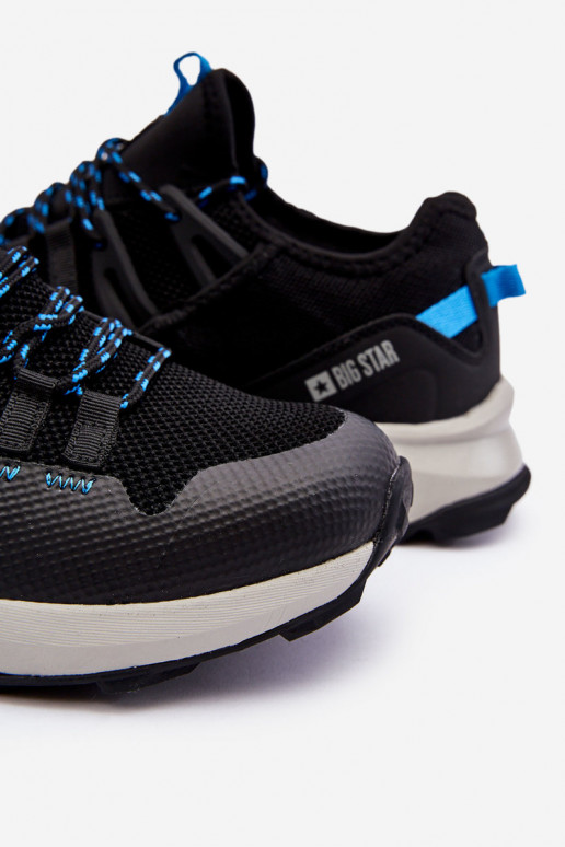 Vyriški sportiniai bateliai Memory Foam System Big Star LL174130 juodos spalvos Vyriški sportiniai bateliai Memory Foam System Big Star LL174130 juodos spalvos