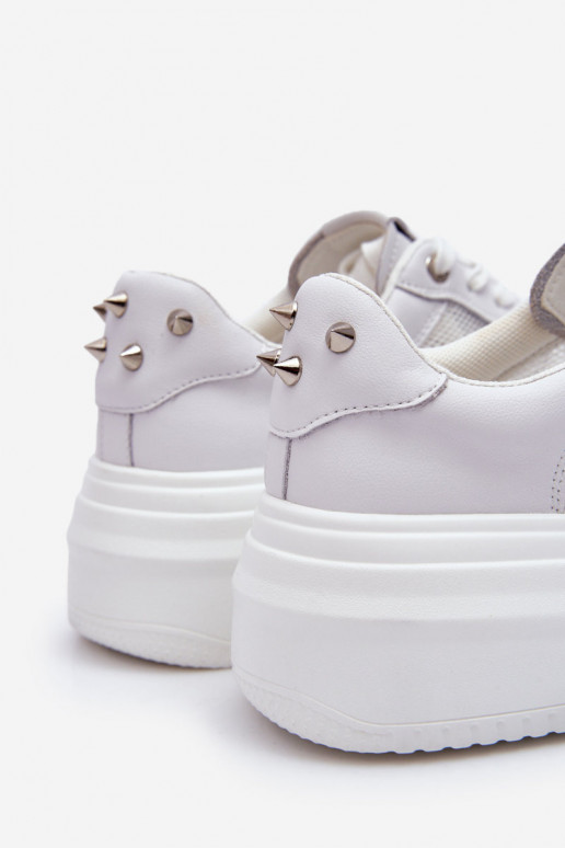 Moteriškas Klasikinio modelio sportiniai bateliai GOE LL2N4060 baltos spalvos