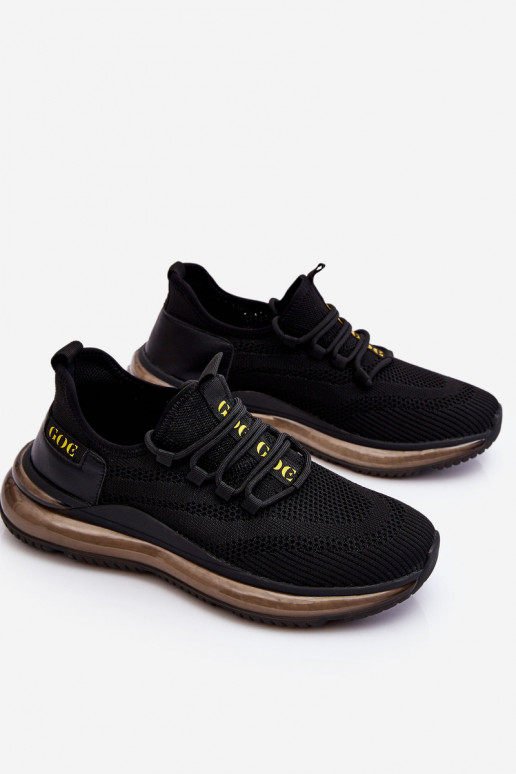 Įsispiriamo modelio Vyriški sportiniai bateliai GOE LL1N4024 juodos spalvos