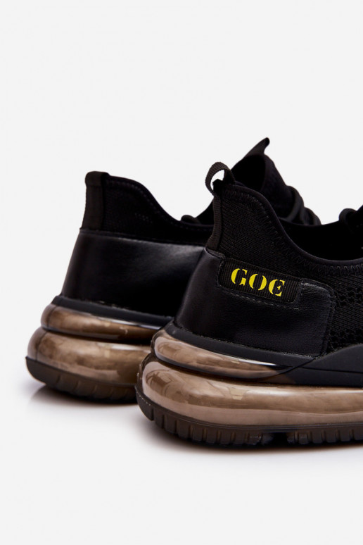 Įsispiriamo modelio Vyriški sportiniai bateliai GOE LL1N4024 juodos spalvos