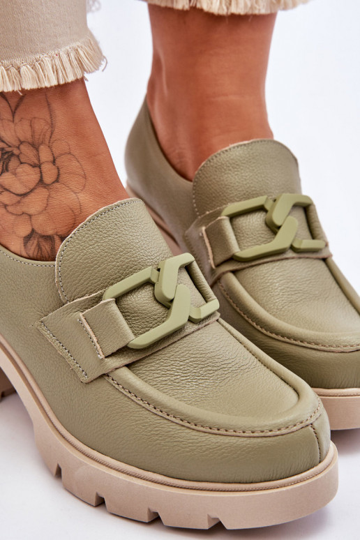 Elegantiško stiliaus batai su kulniukais su ornamentais žalios spalvos Lemar Harmell Elegantiško stiliaus batai su kulniukais su ornamentais žalios spalvos Lemar Harmell