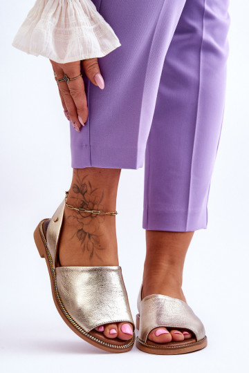 Zazoo 40327 odinės įsispiriamos aukso spalvos
