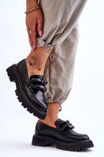 Oda Mokasinai batai Big Star LL274580 juodos spalvos 2