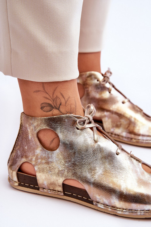 Oda Aulinukai Tai turiciejka 03426-42 aukso spalvos  Oda Aulinukai Tai turiciejka 03426-42 aukso spalvos