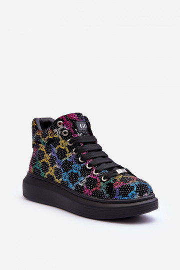 sportiniai bateliai su platforma Kalnų krištolas GOE MM2N4009 juodos spalvos 2