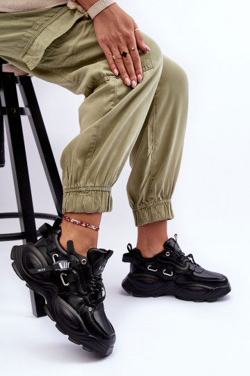 sportiniai bateliai Sneakers modelio batai GOE MM2N4014 juodos spalvos 2