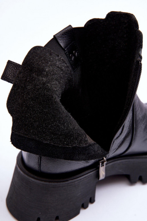 Oda stilingi aulinukai su platforma juodos spalvos Lemar Lisencca Oda stilingi aulinukai su platforma juodos spalvos Lemar Lisencca