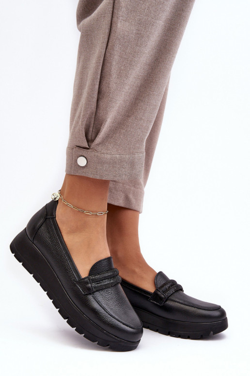 Oda batai su platforma su ornamentais juodos spalvos Lemar Lehira Oda batai su platforma su ornamentais juodos spalvos Lemar Lehira