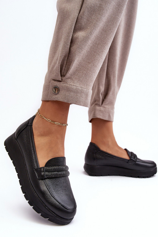 Oda batai su platforma su ornamentais juodos spalvos Lemar Lehira Oda batai su platforma su ornamentais juodos spalvos Lemar Lehira