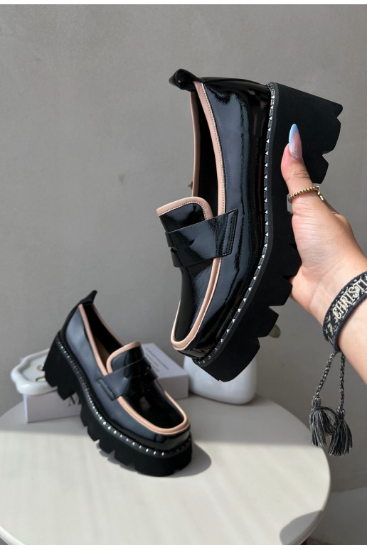 Oda Moteriškas Mokasinai D&A MR870-32 juodos spalvos