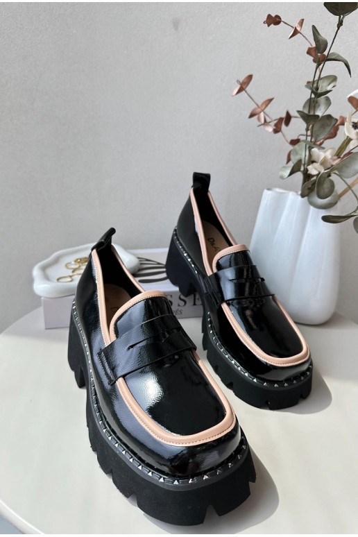 Oda Moteriškas Mokasinai D&A MR870-32 juodos spalvos