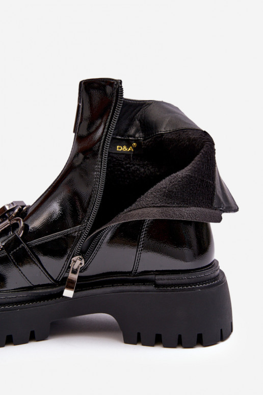 Moteriški aulinukai su kojinės tipo auliuku su kulniukais D&A MR870-41 juodos spalvos Moteriški aulinukai su kojinės tipo auliuku su kulniukais D&A MR870-41 juodos spalvos