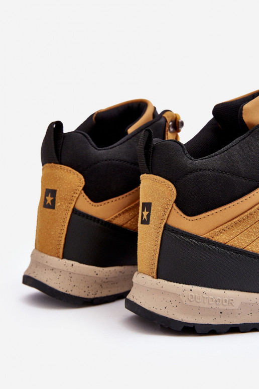 Moteriškas Pašiltinti žygio batai rudos spalvos Big Star MM274479 Moteriškas Pašiltinti žygio batai rudos spalvos Big Star MM274479