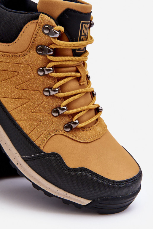 Moteriškas Pašiltinti žygio batai rudos spalvos Big Star MM274479 Moteriškas Pašiltinti žygio batai rudos spalvos Big Star MM274479