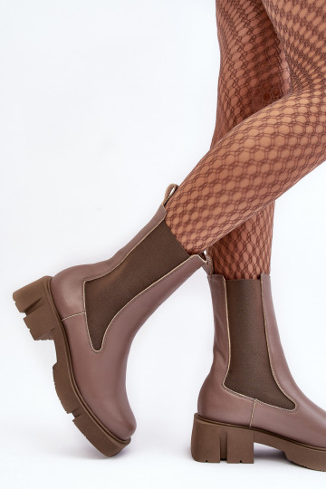 Aulinukai 2693/230 Laura Messi rudos spalvos