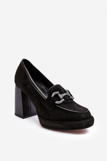 Oda Bateliai Ant didžiulio ašigalio Laura Messi 2706 juodos spalvos 2