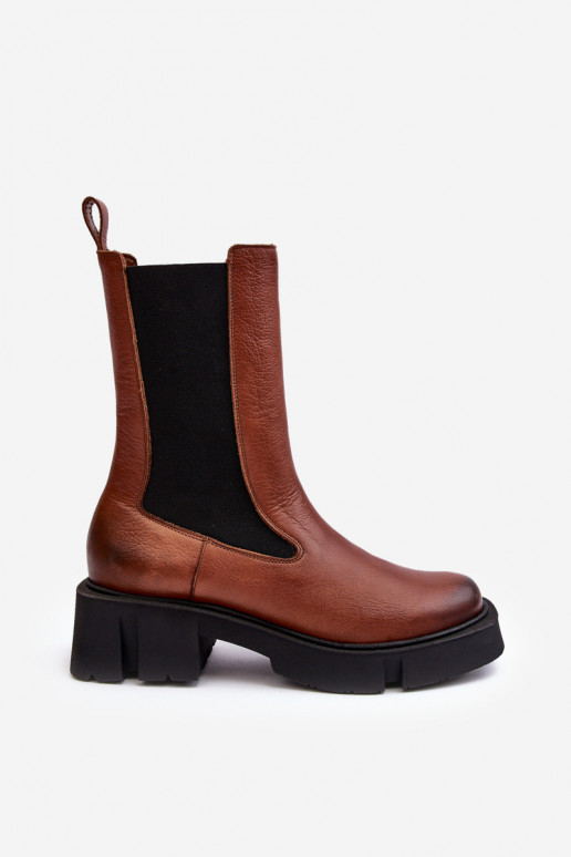 Aulinukai Laura Messi 2693/229 rudos spalvos