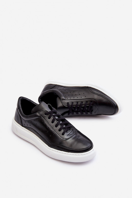 Vyriški sportiniai bateliai Oda Zazoo 1544 juodos spalvos