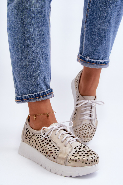 Zazoo 2821 Oda batai Moteriškas su aužūro elementais aukso spalvos