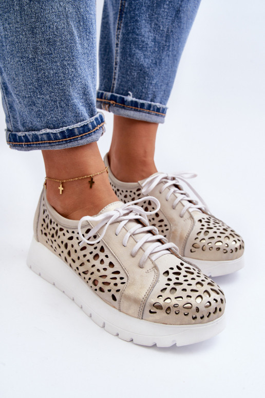 Zazoo 2821 Oda batai Moteriškas su aužūro elementais aukso spalvos