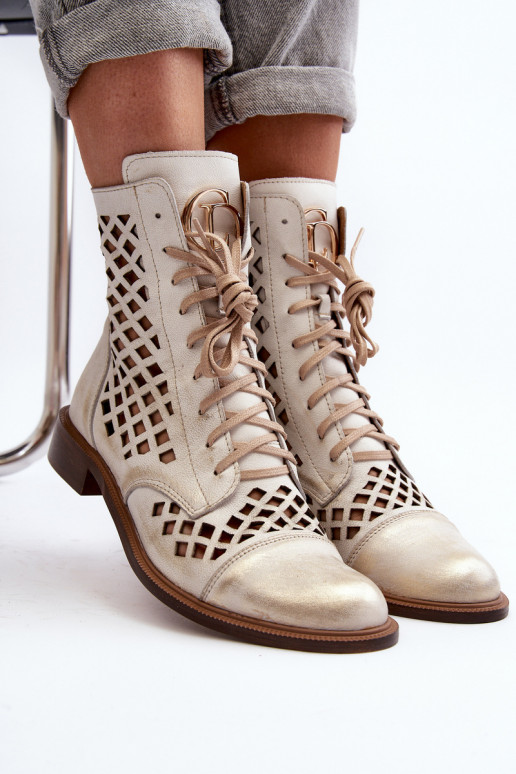 Zazoo 2695 su aužūro elementais Oda Aulinukai aukso spalvos Przecierany Zazoo 2695 su aužūro elementais Oda Aulinukai aukso spalvos Przecierany