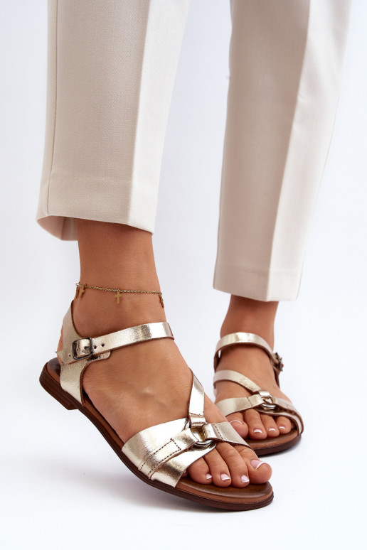 Zazoo 40182 Moteriškos basutės Moteriškas aukso spalvos Zazoo 40182 Moteriškos basutės Moteriškas aukso spalvos