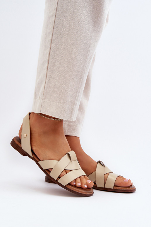 Zazoo 40185 Patogus Oda Įsispiriamos smėlio spalvos Zazoo 40185 Patogus Oda Įsispiriamos smėlio spalvos