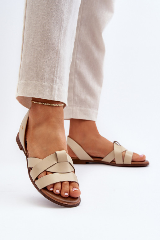 Zazoo 40185 Patogus Oda Įsispiriamos smėlio spalvos Zazoo 40185 Patogus Oda Įsispiriamos smėlio spalvos