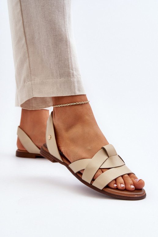 Zazoo 40185 Patogus Oda Įsispiriamos smėlio spalvos Zazoo 40185 Patogus Oda Įsispiriamos smėlio spalvos